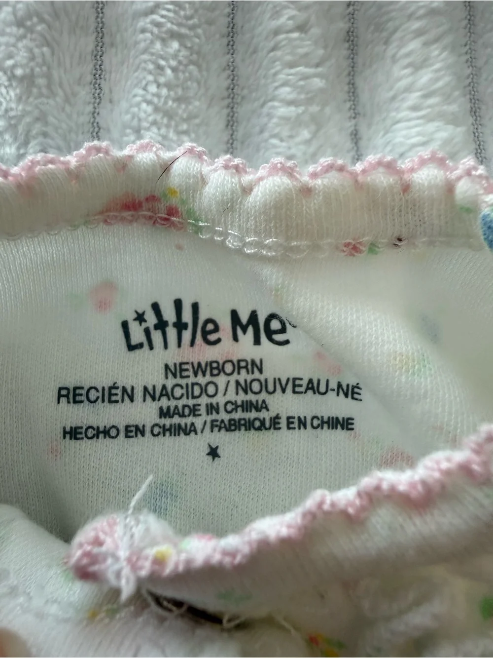 little me & Carters soft newborn